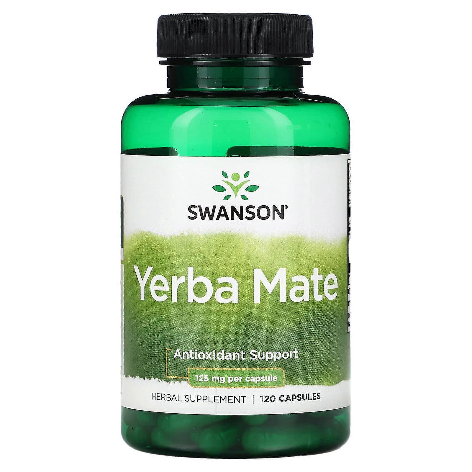 Yerba Mate, 125 mg, 120 Capsules