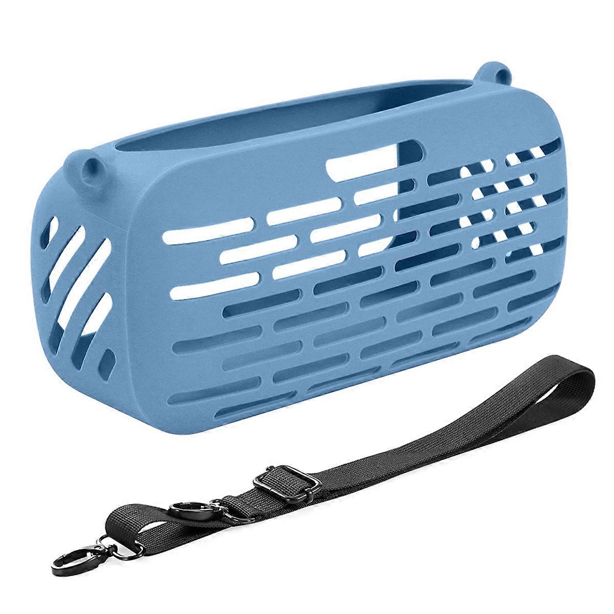 Silicone Cover Case for SoundLink Max Portable Speaker Anti-Scratch with ShoulderStrap Carrying Protector B