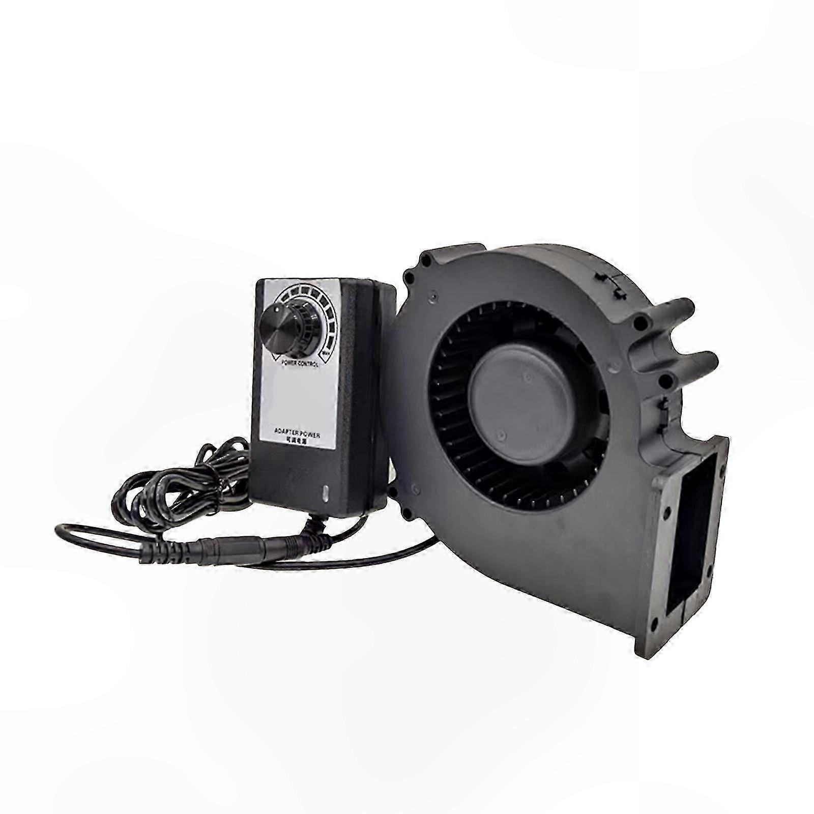 AC Powered Cooling Fan with Variable Speed Controller for DIY Ventilation and Exhaust Solutions
