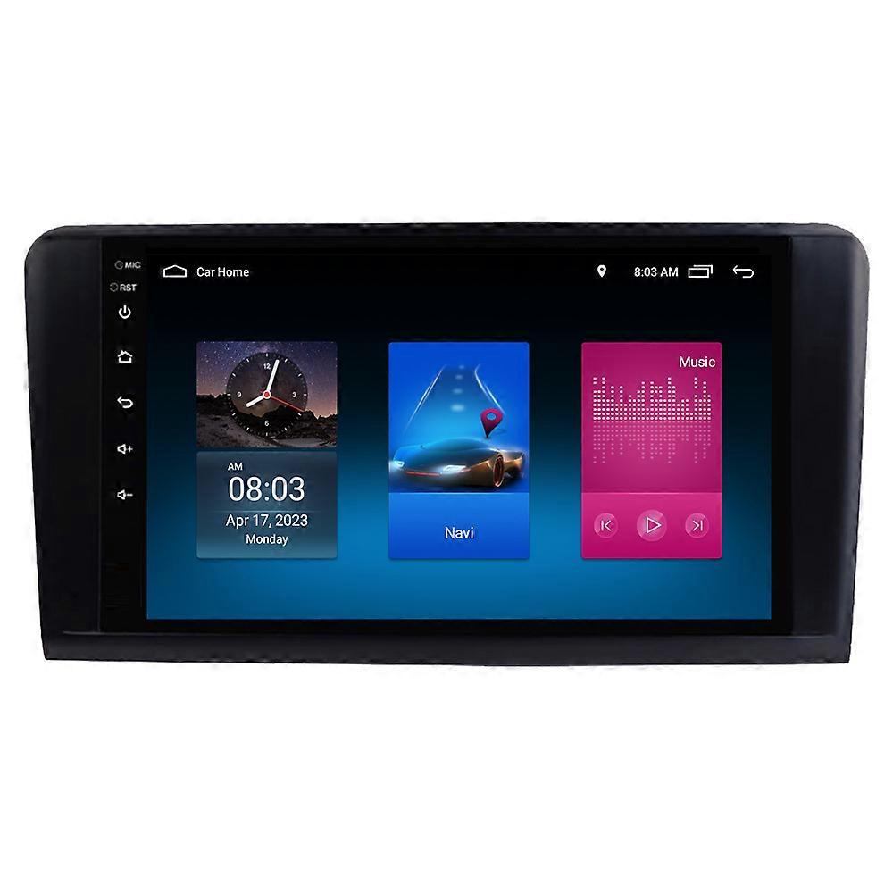RoverOne Car Stereo Radio Bluetooth CarPlay Android Auto GPS Sat Nav Touch Screen for Mercedes Benz ML GL ML350 GL320 X164 2005 - 2009