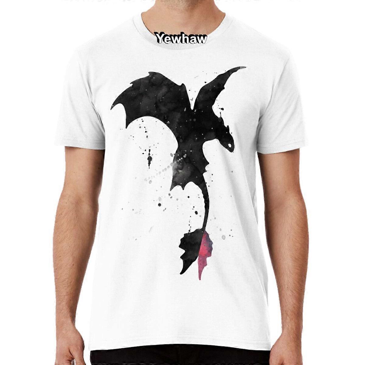 Sıçrayan Dişsiz Ejderha Tişörtü