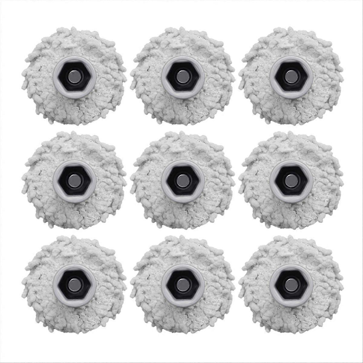 9pcs Edge Cloths Mop Rag Cloth For X2S Robot Vacuum