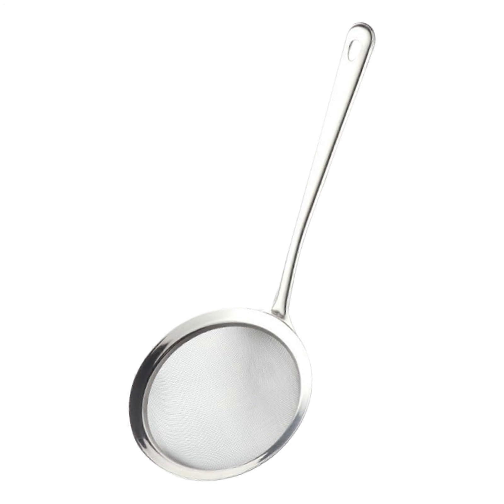 Mesh Strainer with Handle Sieve Spoon For Oil Filter Colander Sifter Filter For Egg Coffee Rice Flour Pasta Tea Quinoa