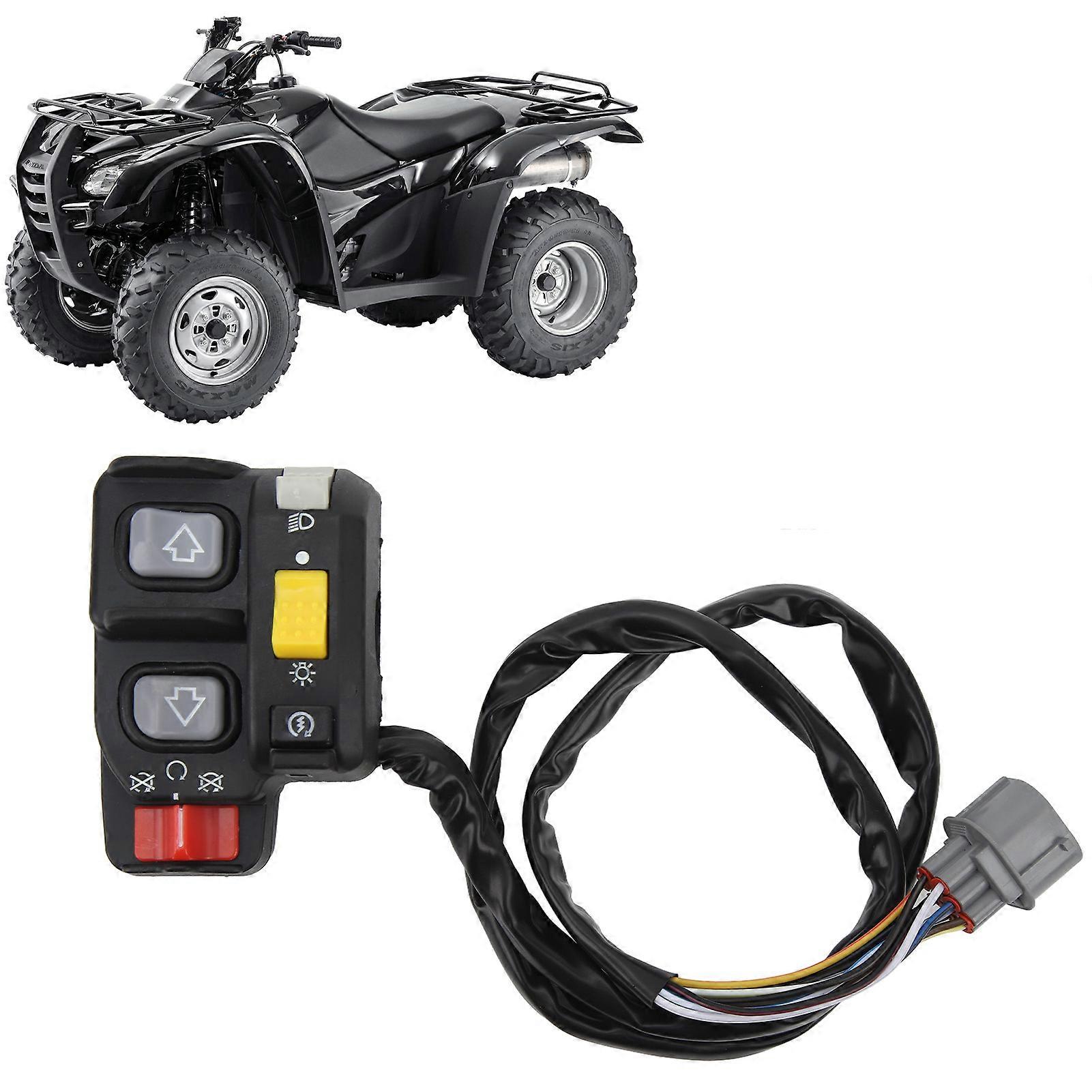 Electric Shift Push Button Assembly ATV Shifter Assembly for Rancher 350 4x4 2WD Electric Shift TRX350FE Rancher ES 