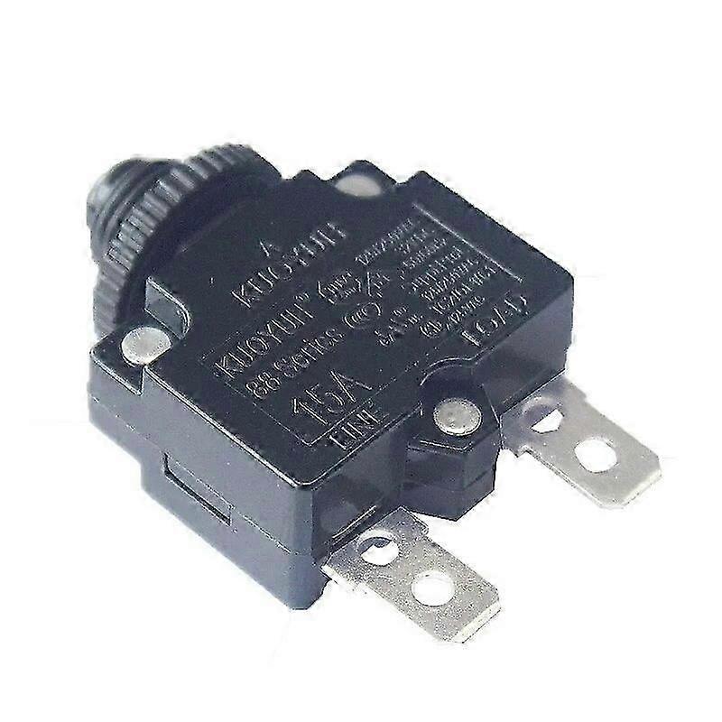 Kuoyuh 88 Series 5A-30A Auto Reset Thermal Overload Protector Circuit Breaker for Air Compressor