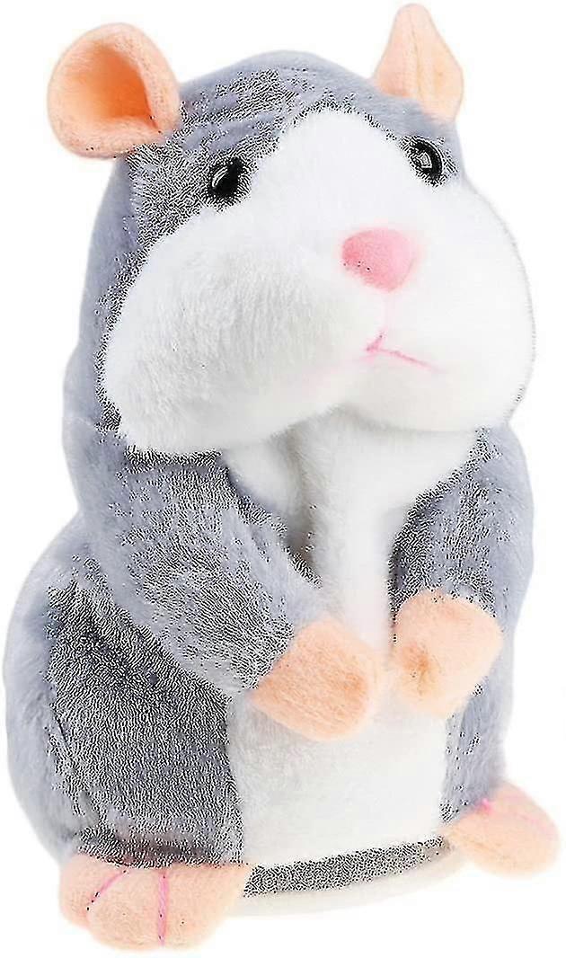Talking Hamster Plush Toy Repeat What You Say Funny Kids Stuffed Interactive Toy