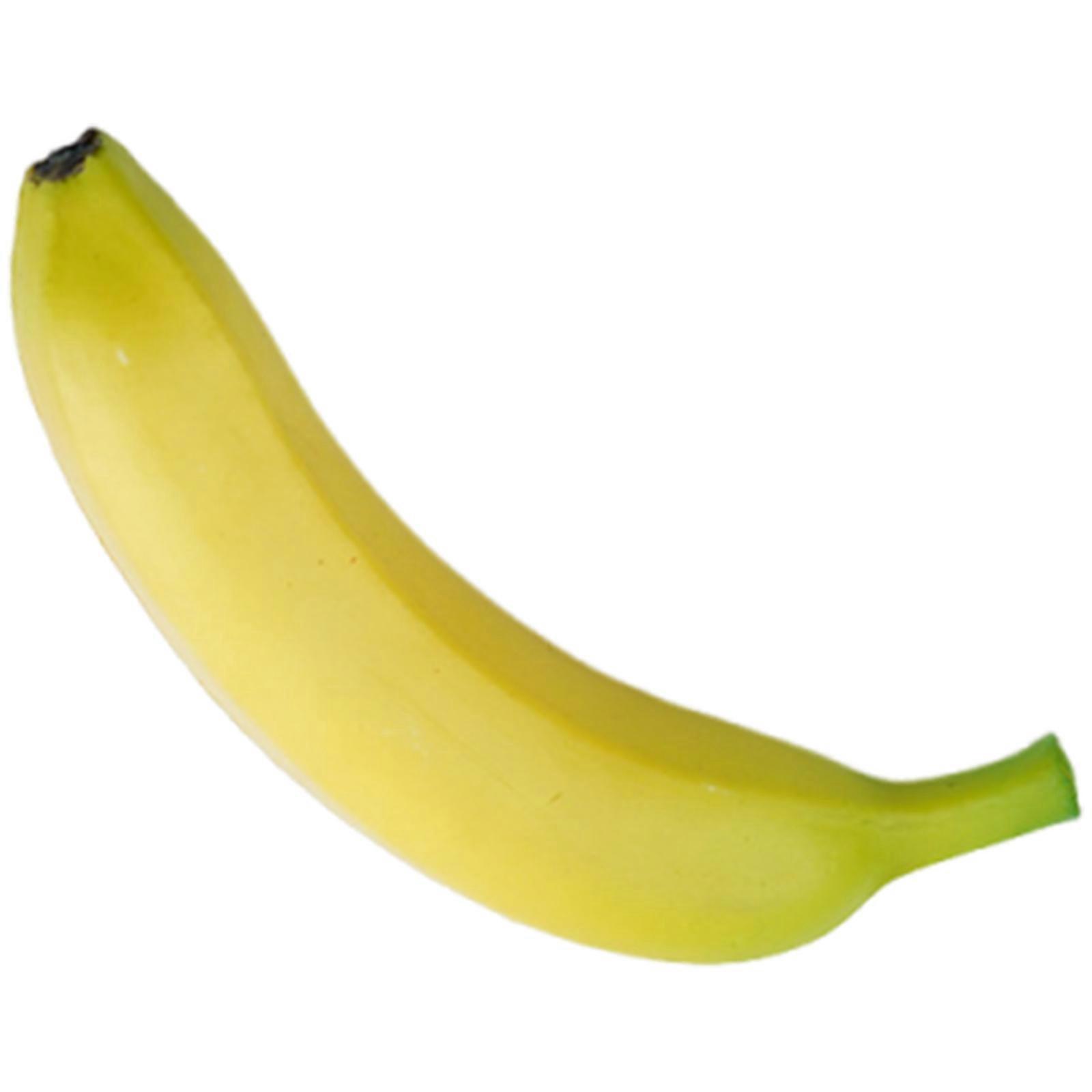 Realistic Simulation Banana Models Artificial Banana Fruit Model for Basket Display Wedding Holiday Party Decoration Multicolor