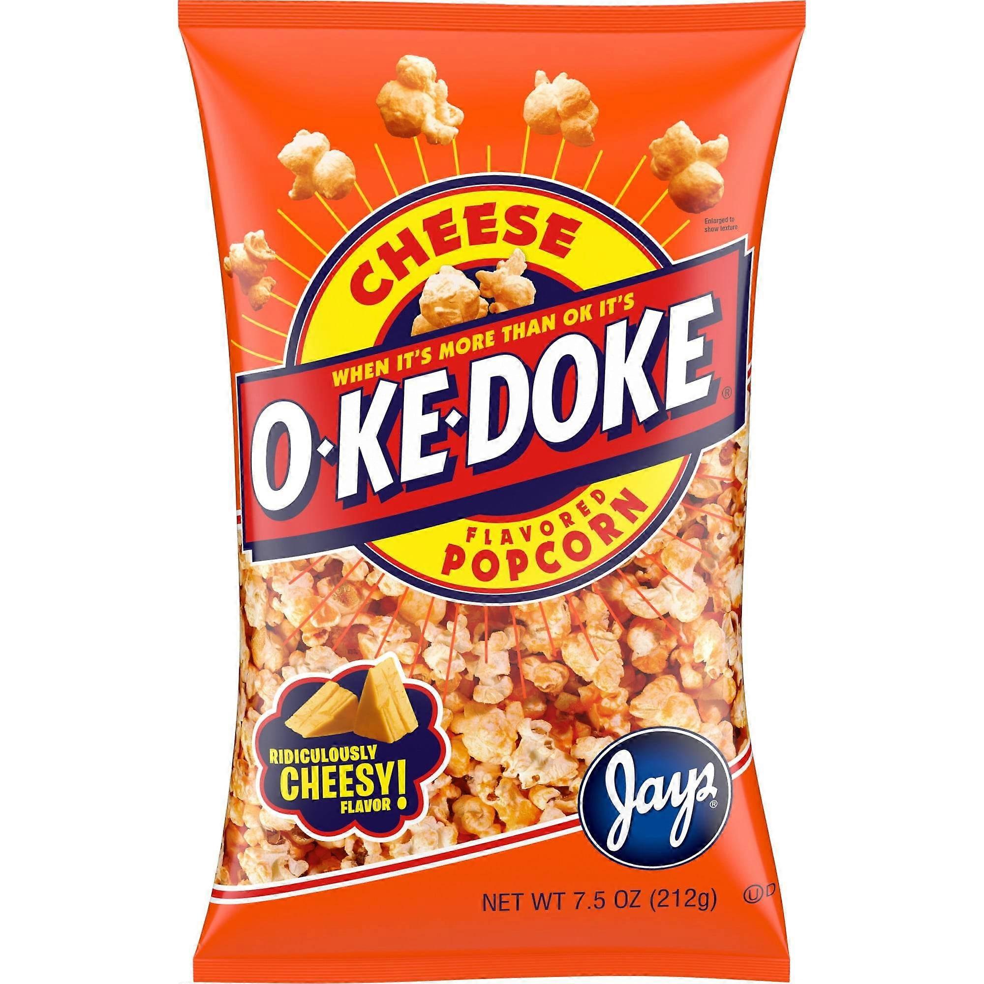 Pipoca com Sabor de Queijo O-ke-doke, 7.5 Oz