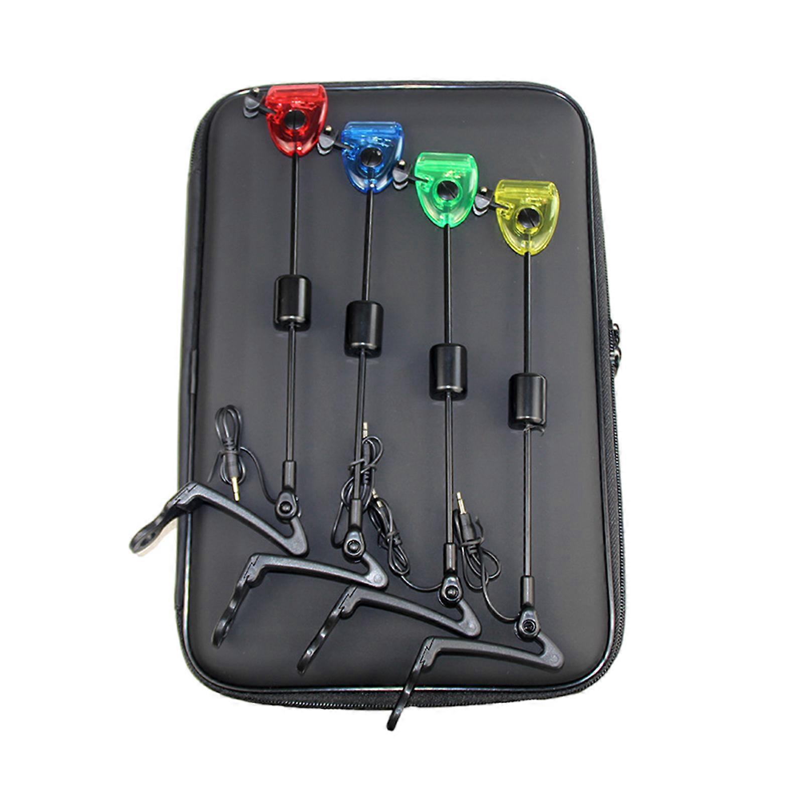 Illuminated Fishing Swingers Fishing Equipment Fishing Bites Indicator Bites Alarm Indicators Swing Signal Receiver Multicolor