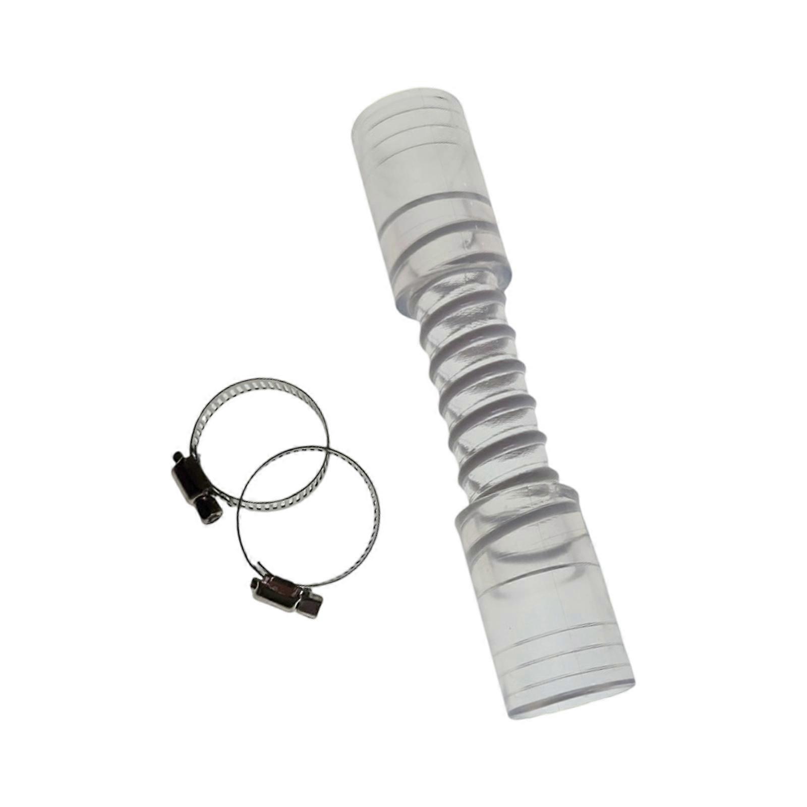 Air Conditioner Drain Hose Portable Leakproof Drain Hose Kit Drain Pipe Replacement with Hose Connector Clamp Multicolor