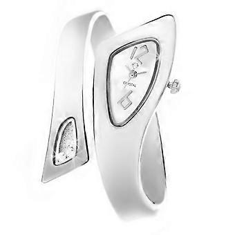 Montre Bangle Par So Charm® ornée de cristaux Swarovski® MF001-ARGENT-SWARO
