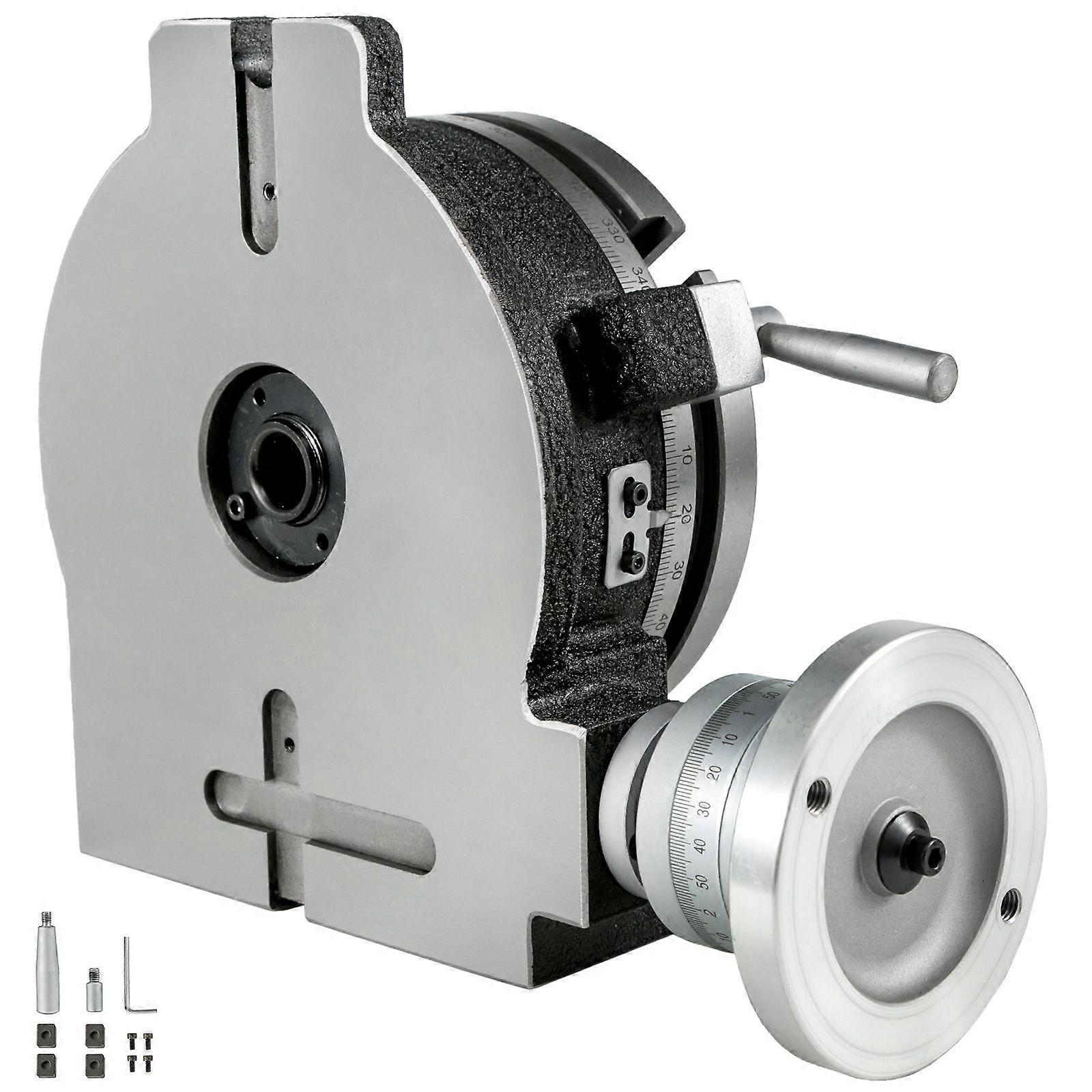 Table rotative à axe XY Table rotative 8" à 3 fentes pour le perçage par fraisage