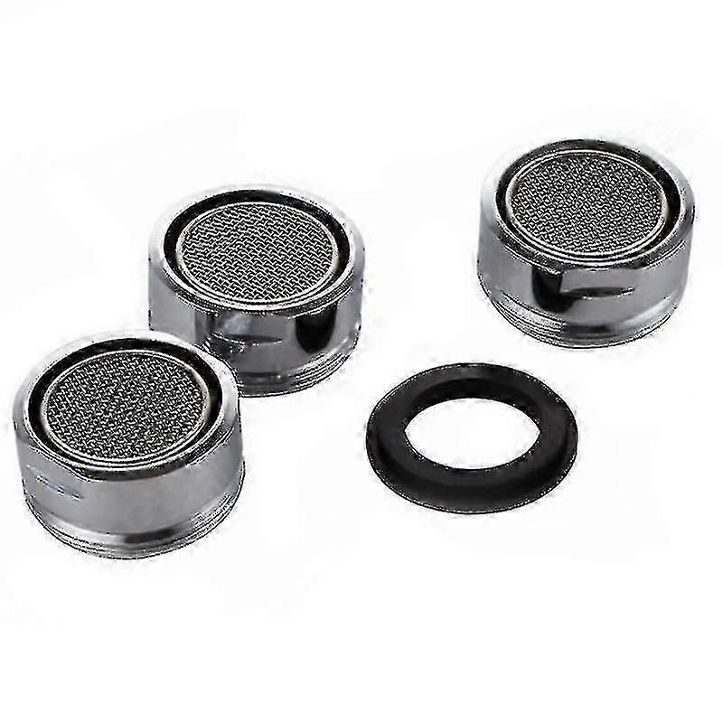 3pcs Water Saving Faucet Filter Accessories Faucet Diffuser Faucet Filter With Gasket For Kitchen And Bathroom hwy
