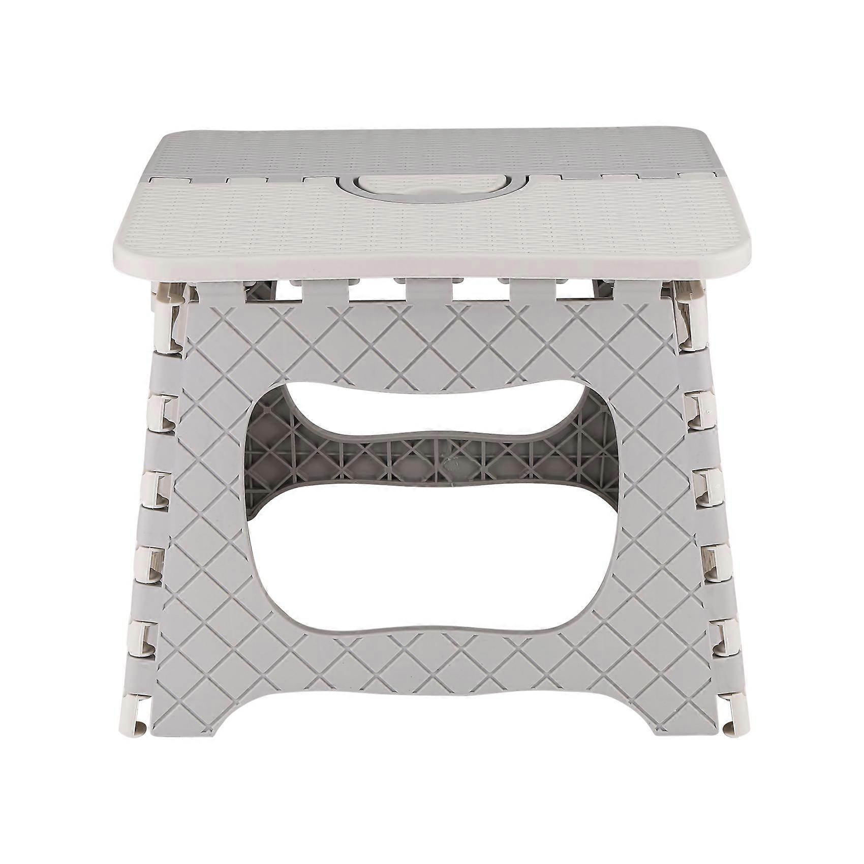 Folding Step Stool - Portable, Small Size for Easy Storage, Easy for Adults to Use in the Bathroom, Garden, Kitchen