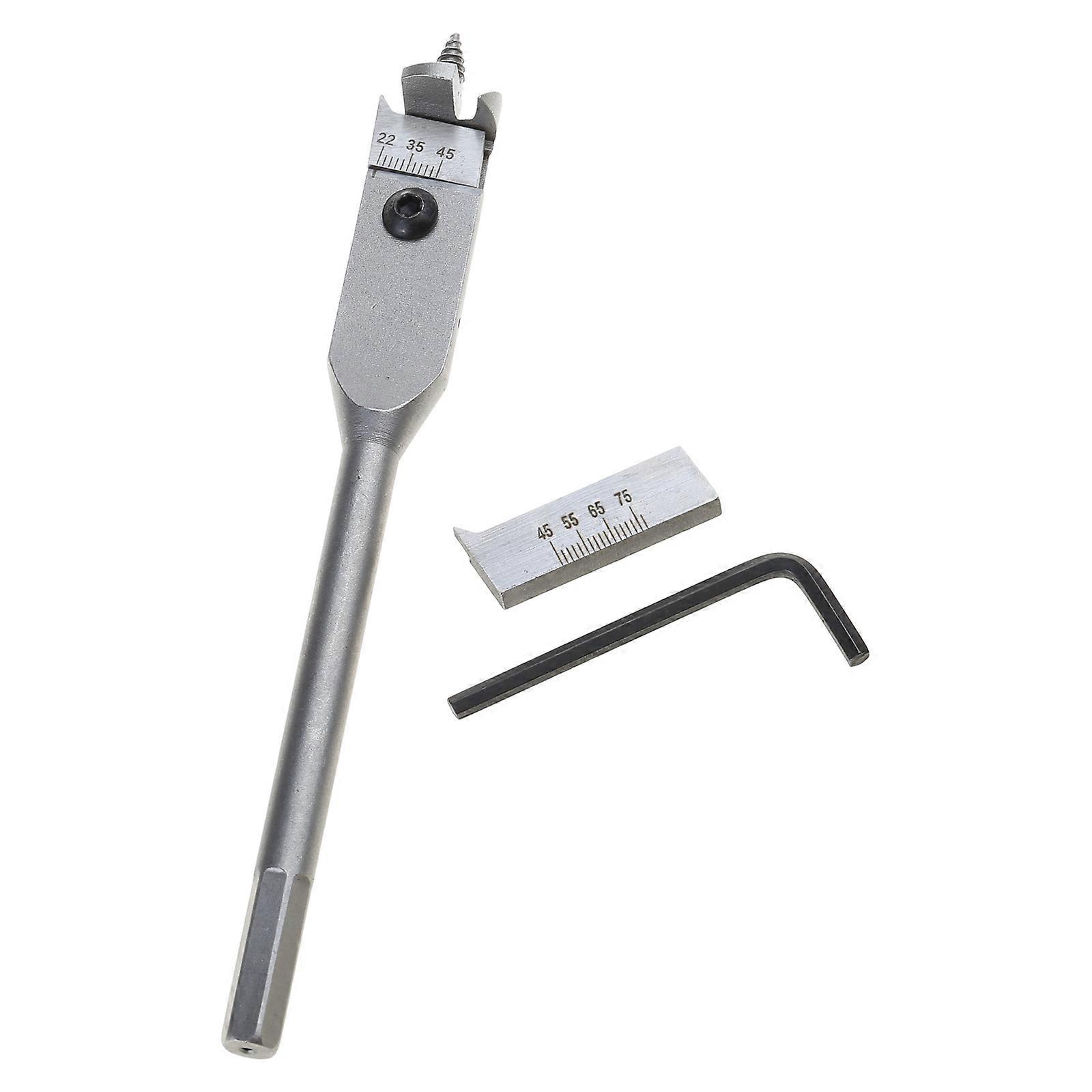 Hexagonal Hole Opener Drill Set Self Centering Hardware Tools Wood Cabinet Core Drill Bits Puncher Hexagonal Hole Opener Multicolor