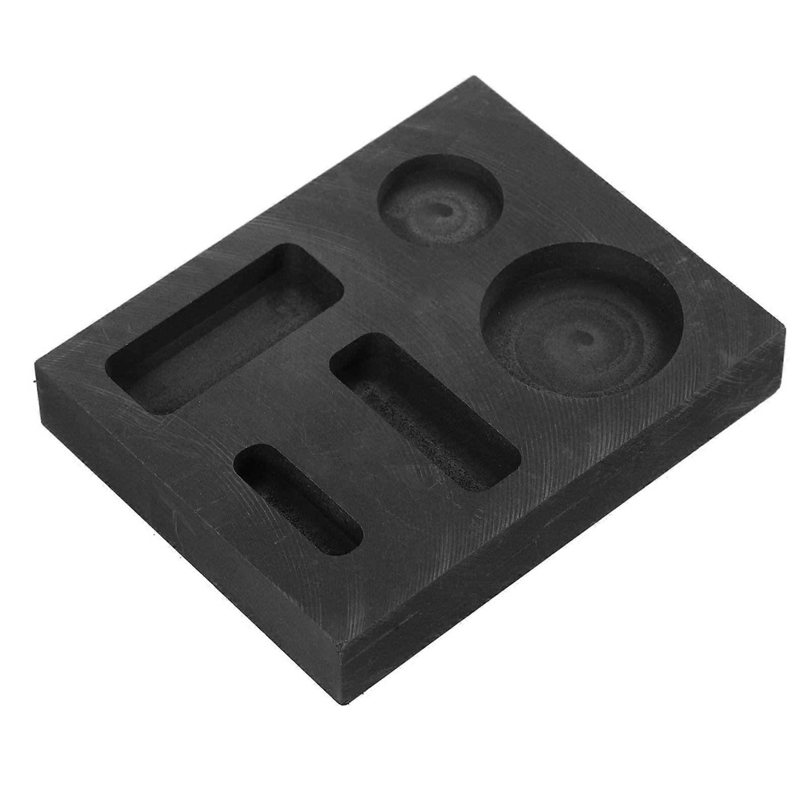 Graphite Ingot Mould Multi-Use Metal Casting Efficient Design 1Set