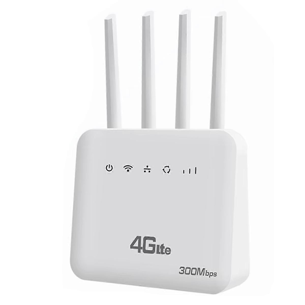 4G CPE Router WiFi 6 LTE Router mit SIM-Kartensteckplatz WiFi Modem 300Mbps