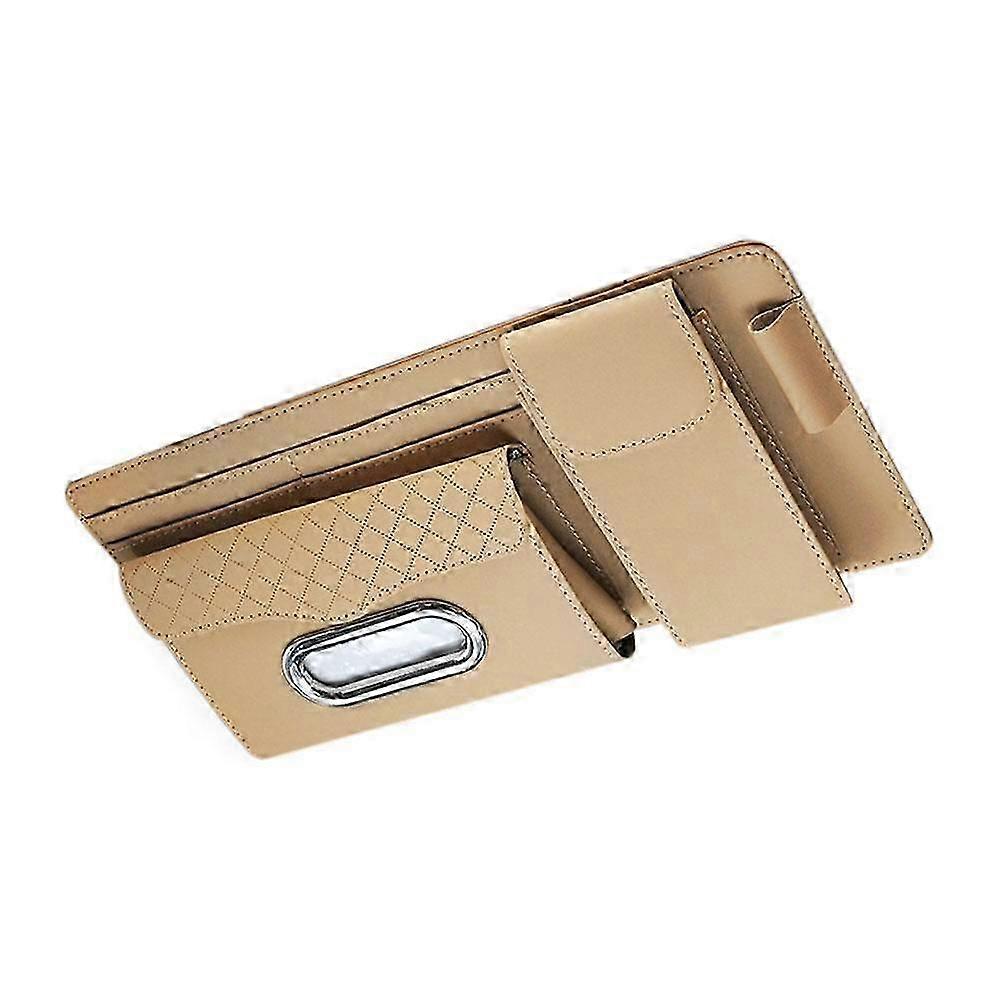 Car Sun Visor Organizer Multi-Pocket Auto Interior Accessories Pocket