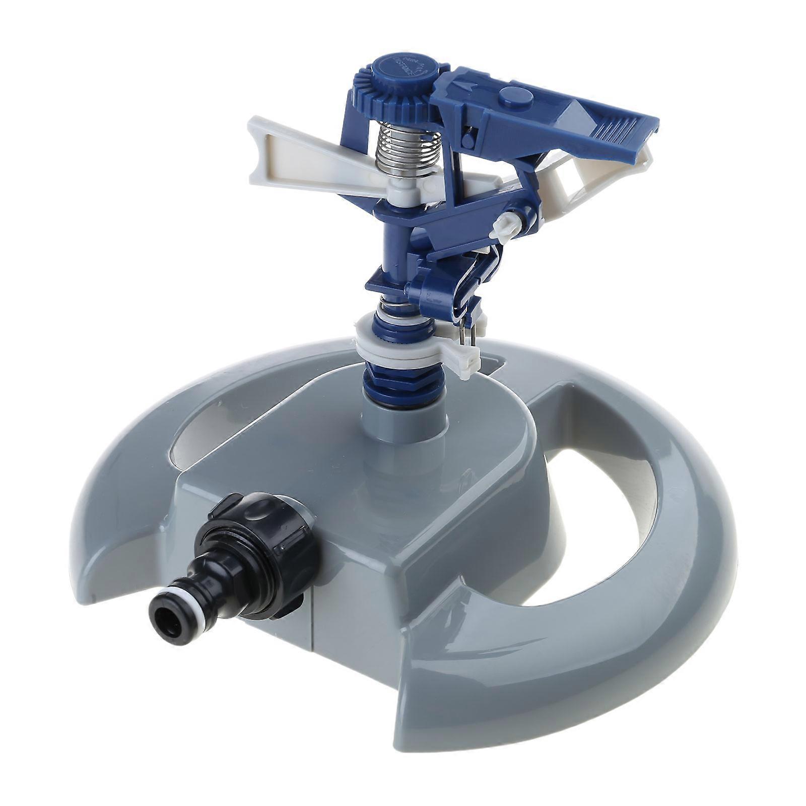 رش مياه الحديقة 360 درجة رأس رذاذ دوار أوتوماتيكي لفوهات تبريد السقف لوازم الري في ساحة الحديقة رمادي