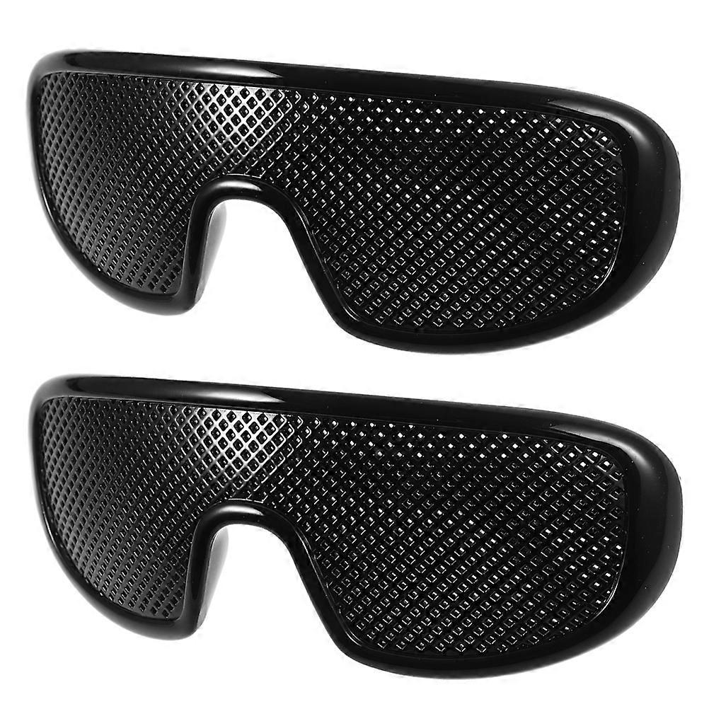 2Pcs Pinhole Glasses for Sunglasses with Ventilated Design