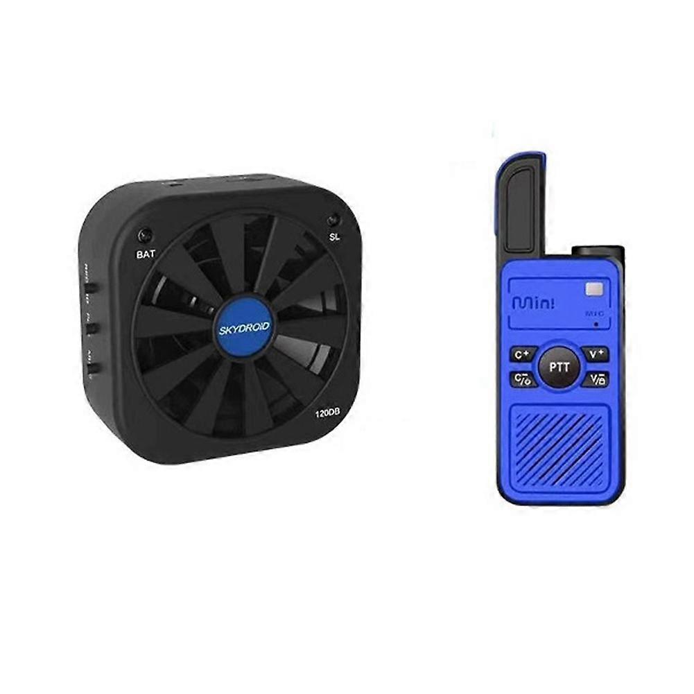 SKYDROID Wireless Walkie Talkie Speaker 120DB Wireless Long-Range Communication Laud Speakers for Aerial Broadcasting