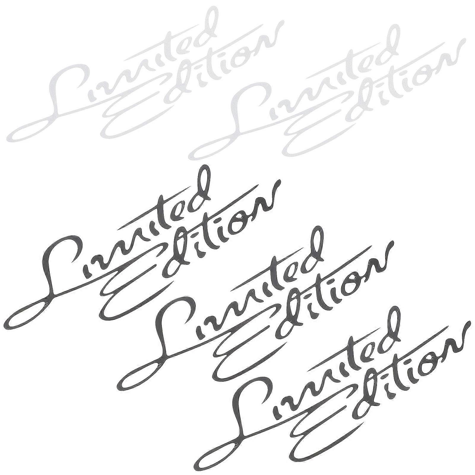 Car Decal Edition for Decoration 10Pcs Assorted Color Reflective Stickers