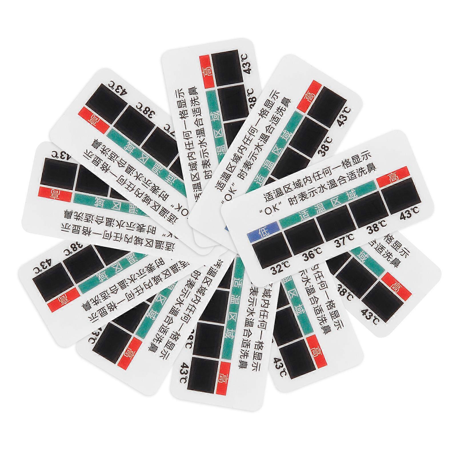 Temperature Measuring Sticker Nose Solution Temperature Strips for 40Pcs Pack