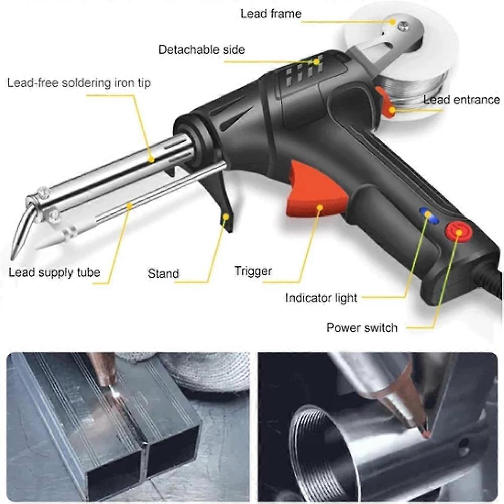 Internally Heated Industrial Welding Tools, Multi-Function Soldering Iron Soldering Set US Plug