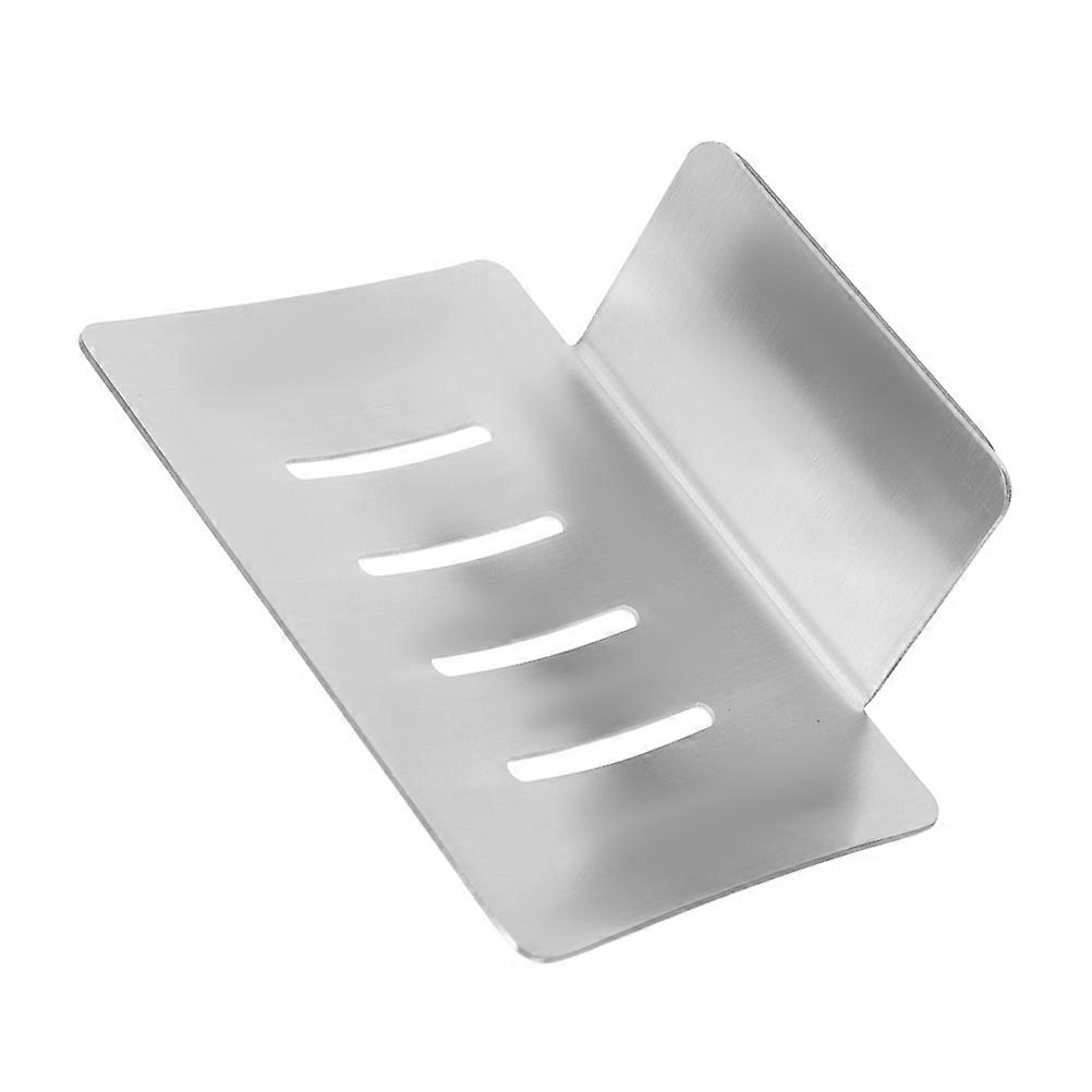 Kitchen Soap Stand Wall-Mounted Soap Holder for Bathroom 2Pcs Draining Rack