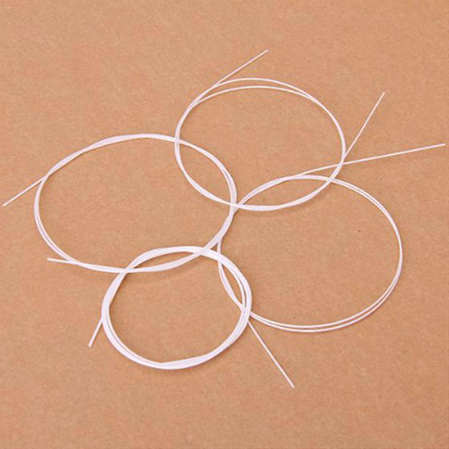 20pcs White Nylon Ukulele String Set