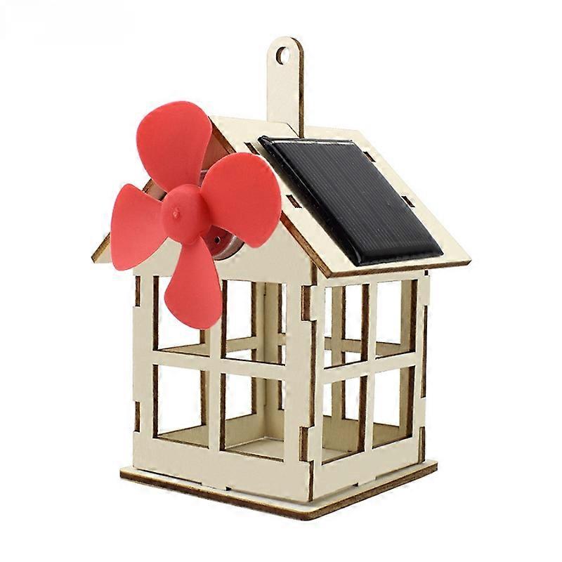 Solar Toy for Boy Windmill Science DIY Physics Educational Kit for Kid Model 2 in 1 Solar Power Technology Experiment Stem Gift