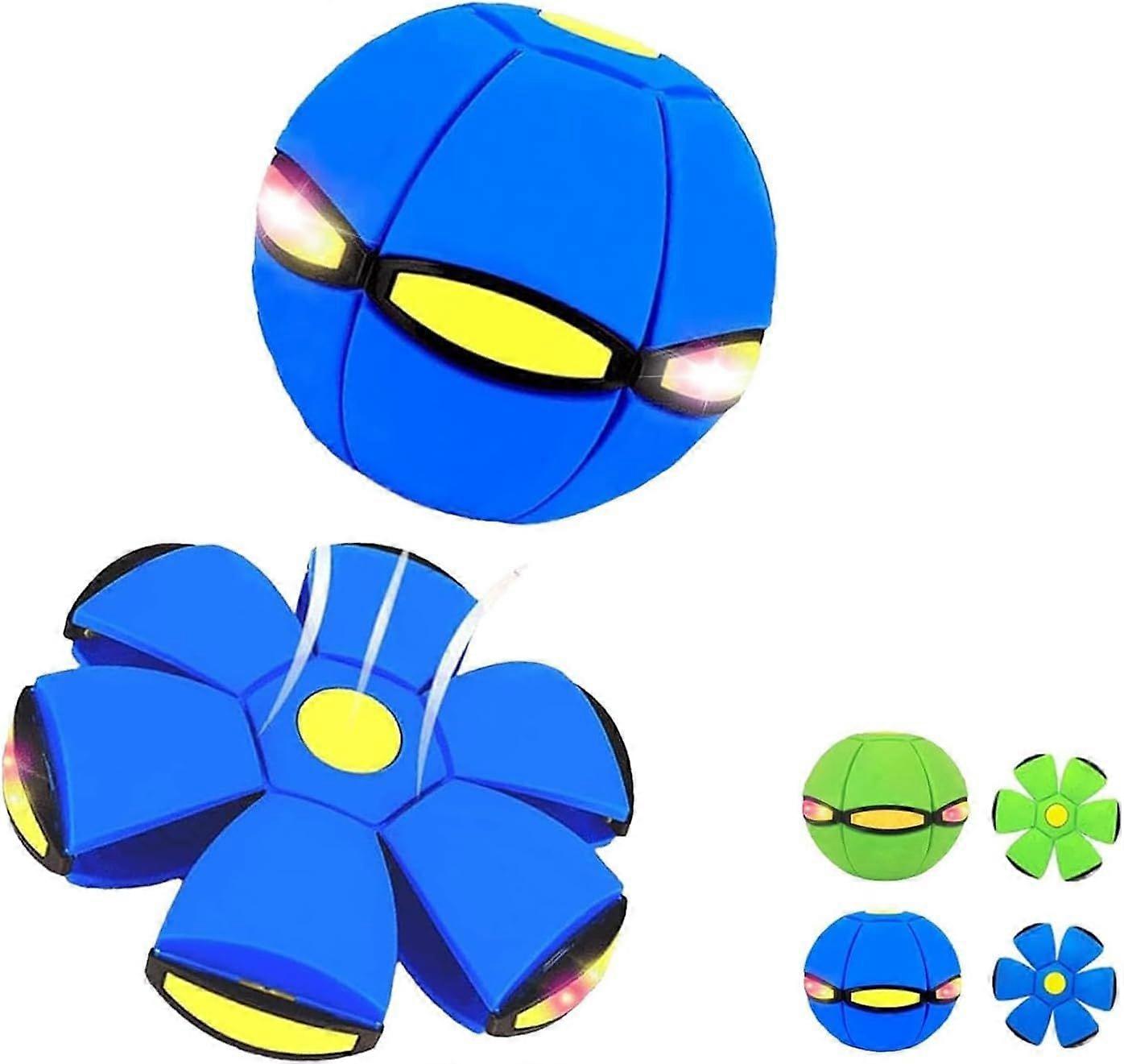 Fantastic Magic Ball, Magic Meta Ball, Magics Bouncing Balls, Dual Form Freely Switchable, Magics Bouncing Balls with 6 Light, Parent-Child Interactiv