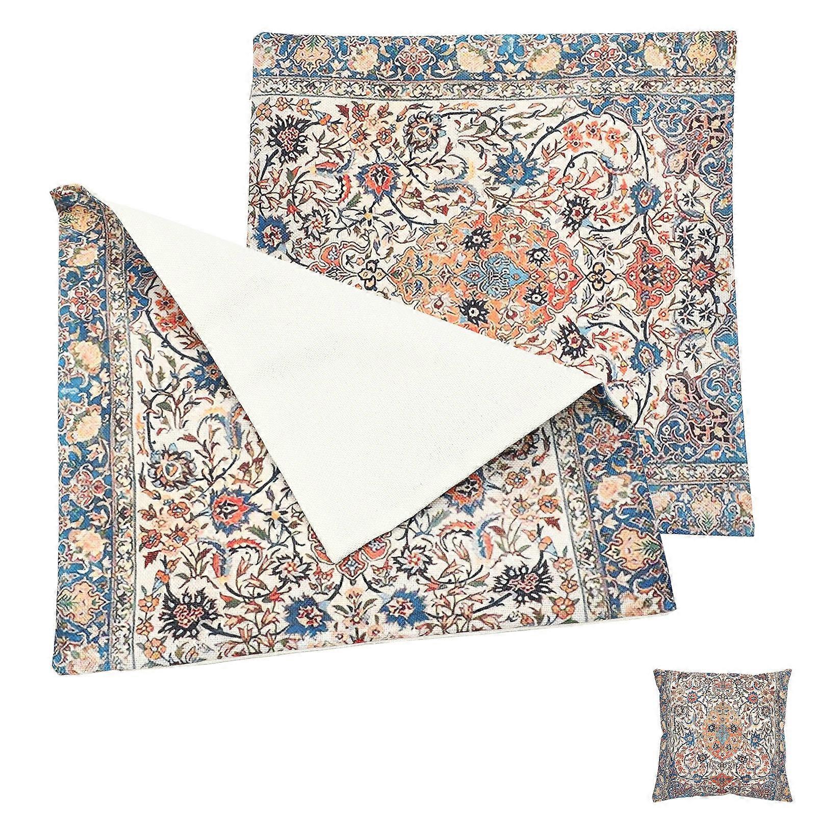 Polyester Decorative Pillow Cover Bohemian Style Throw Pillow Case 4Pcs