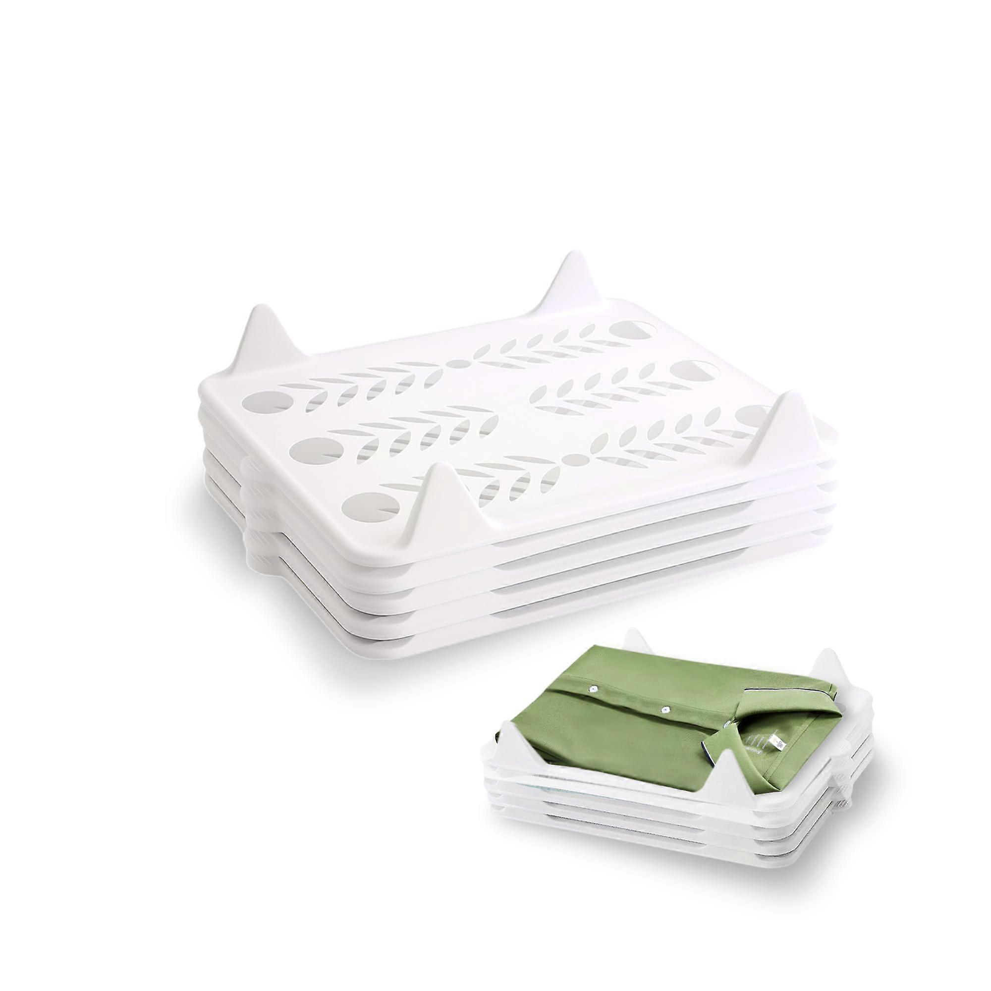 Clothes Folding Board 10 PCS Stackable Closet Organizer for Shirts Pants SpaceSaving Design