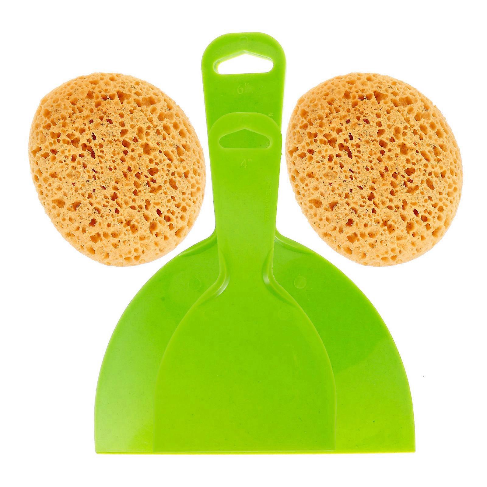 Wall Texture Sponge Texture Sponge for Repairing Use 10Pcs Drywall Tools with Scrapers