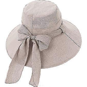 2025 Womens Wide Brim Sun Hats Double-Sided Bucket Hats Foldable Sun Visor Hat for Women