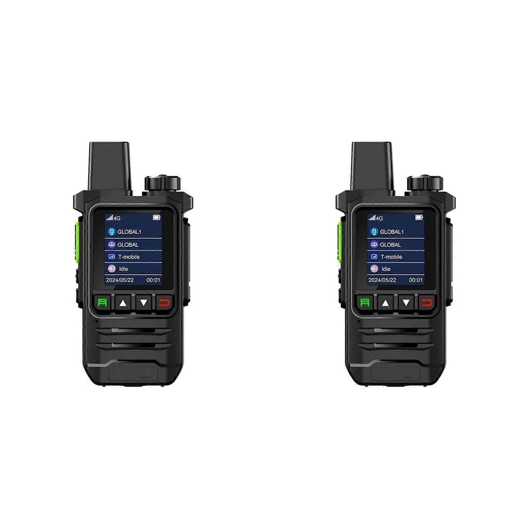 2X Global Intercom POC Fast Intercom No Distance Call PTT 50000 Km Card Intercom Fleet EU Plug