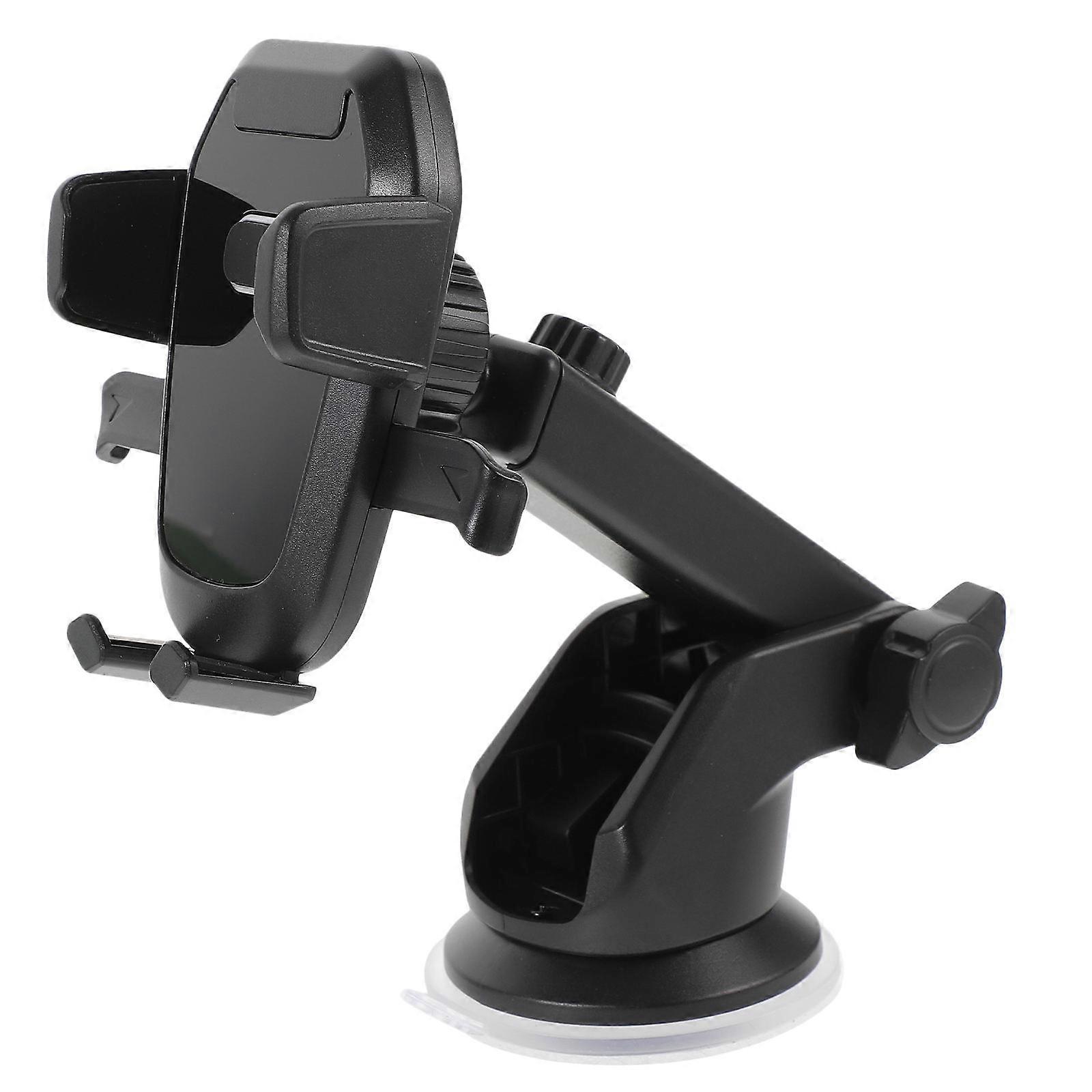 ABS Dash Cam Suction Cup Mount for Car Use 5Pcs Holder Black