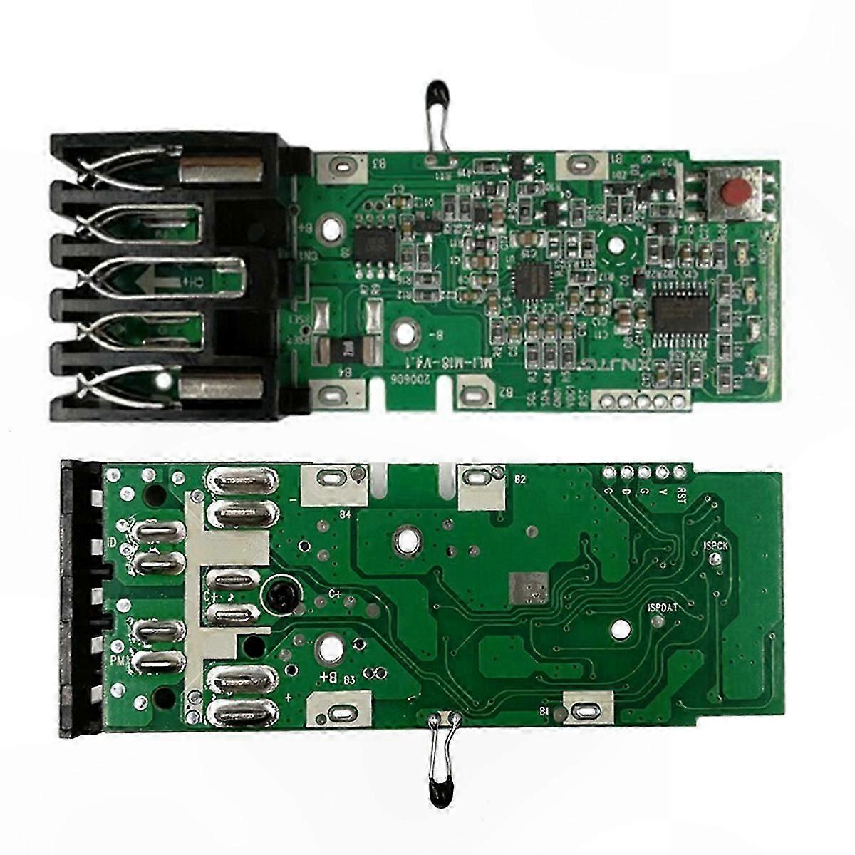 2-Pack Replacement PCB PCBA Charging Protection Board for 18V Lithium Battery Power Tools