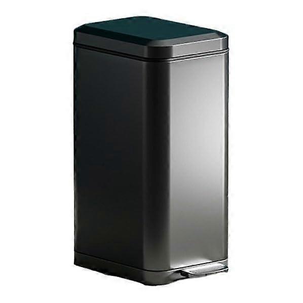 Stainless Steel Kitchen Pedal Bin with SoftClose Lid, Removable Liner, Multiple Size Options