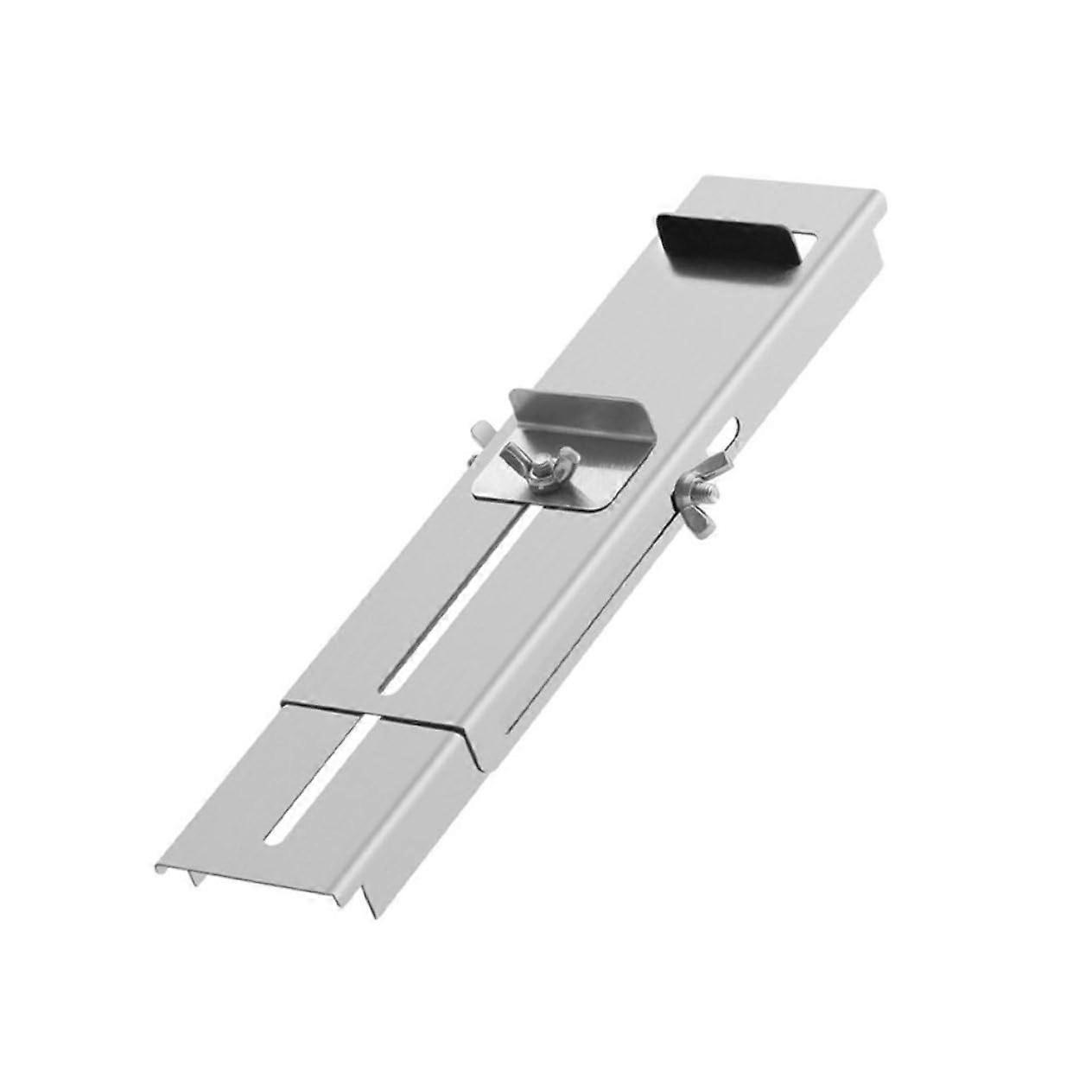 Adjustable Stainless Steel Sharpening Stone Holder with NonSlip Grip for Kitchen Sink Use