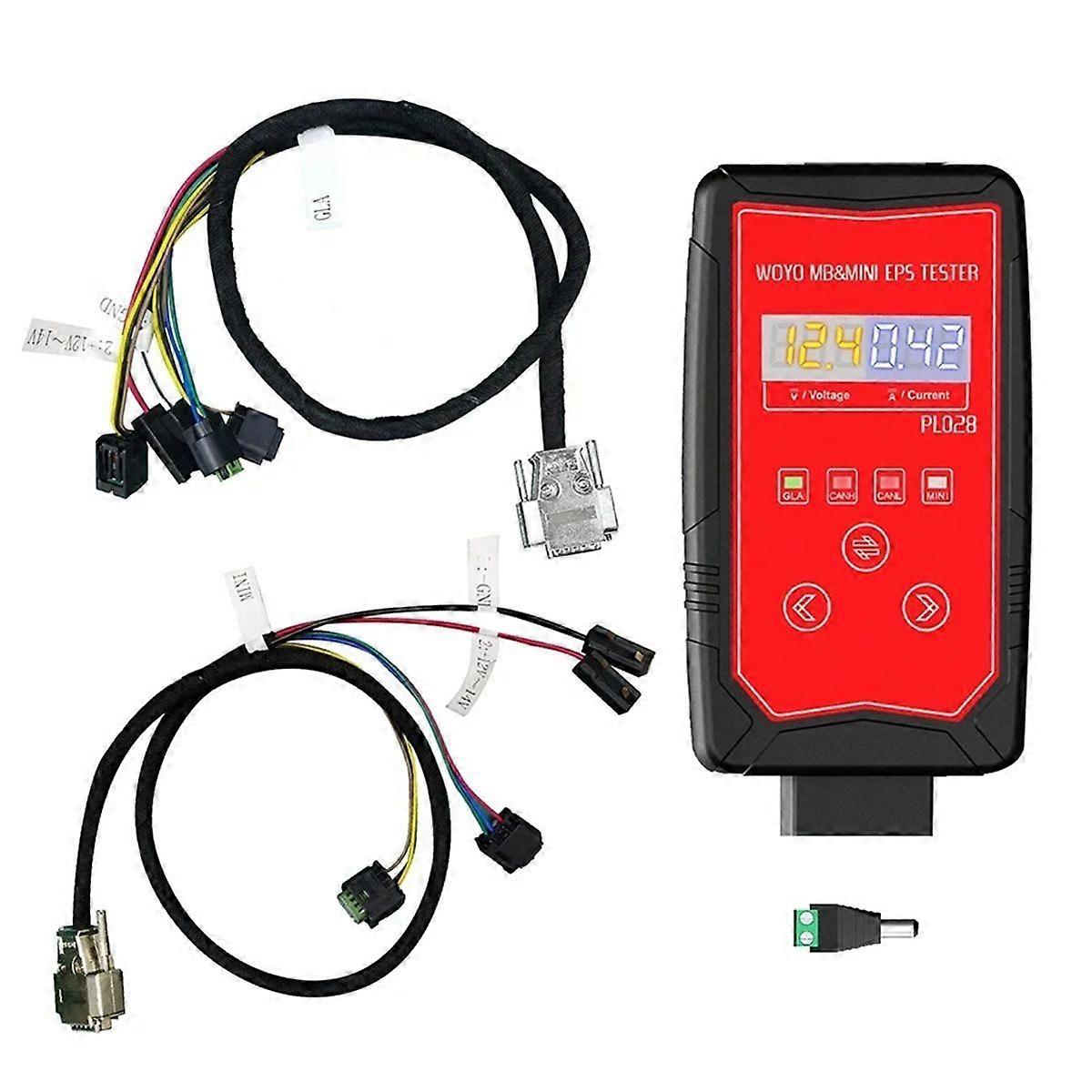 PL028 EPS Tester for Wheel Steering Rack Detector Torque Sensor Simulator Support Flash Firmware Ca
