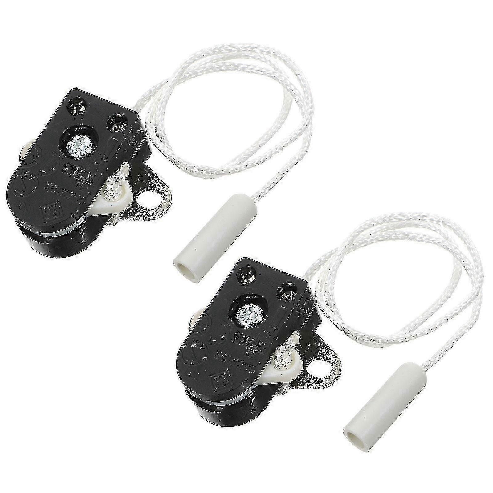 Wall Light Rope Switch Replacement 2pcs Pull Cord Accessories