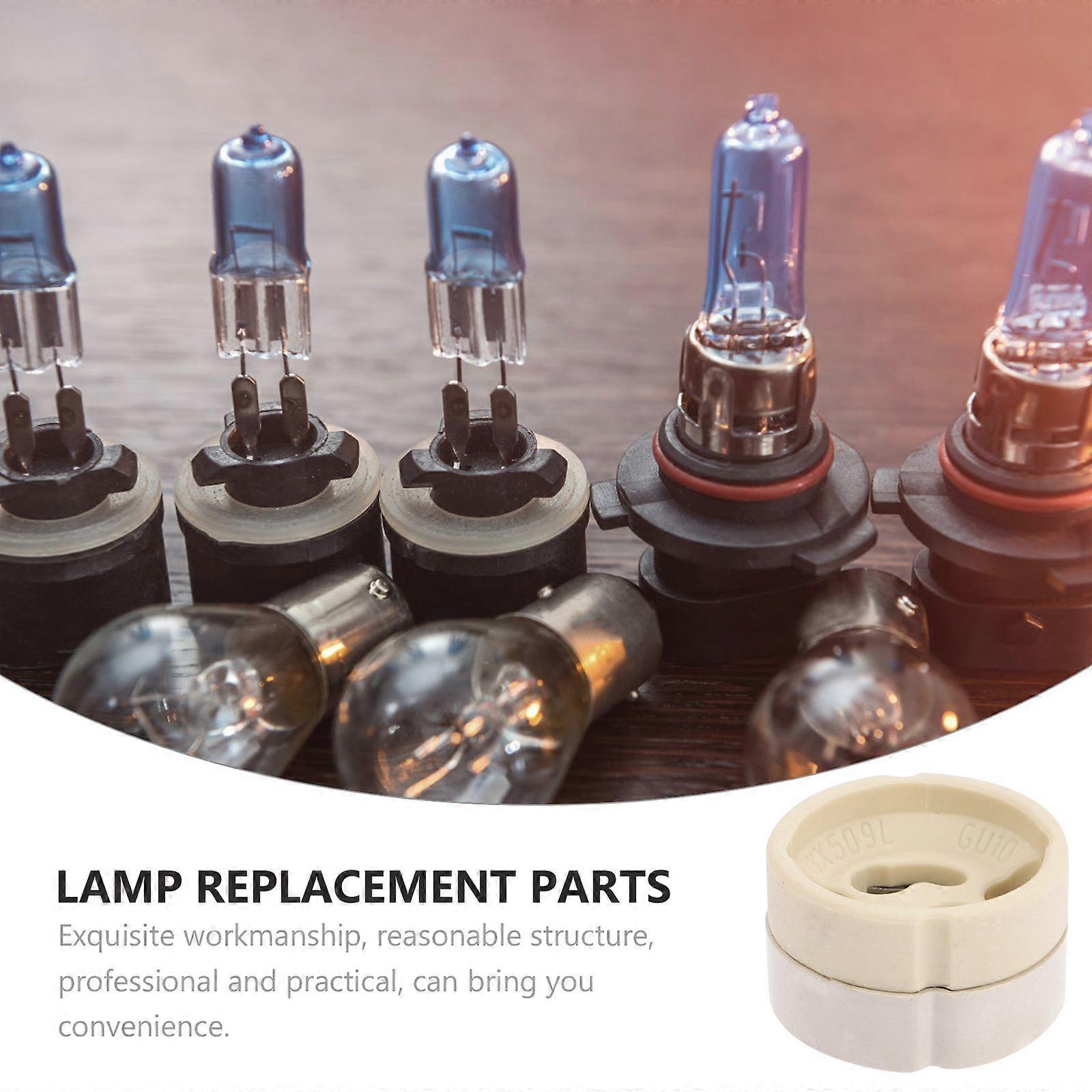 2pcs Candelabra Socket Replacement Light Bulb Socket Ceiling Light Holder