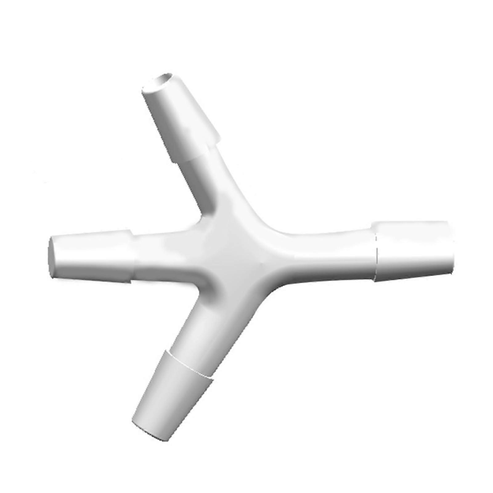 3Way Breast Pump Adapter Universal Tube Connector Wide Compatibility Tool Quick Install