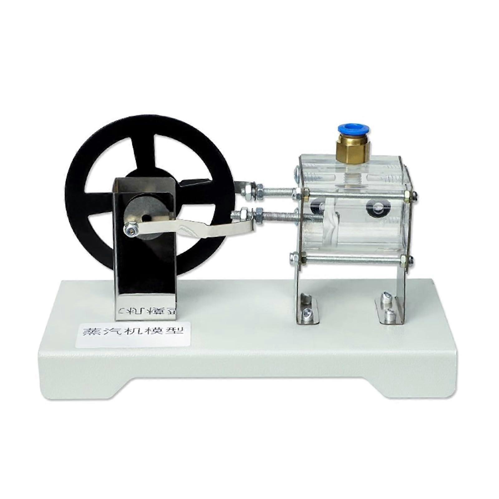 Steam Engine Model with Clear Motion Demonstration for Education and Tabletop Display