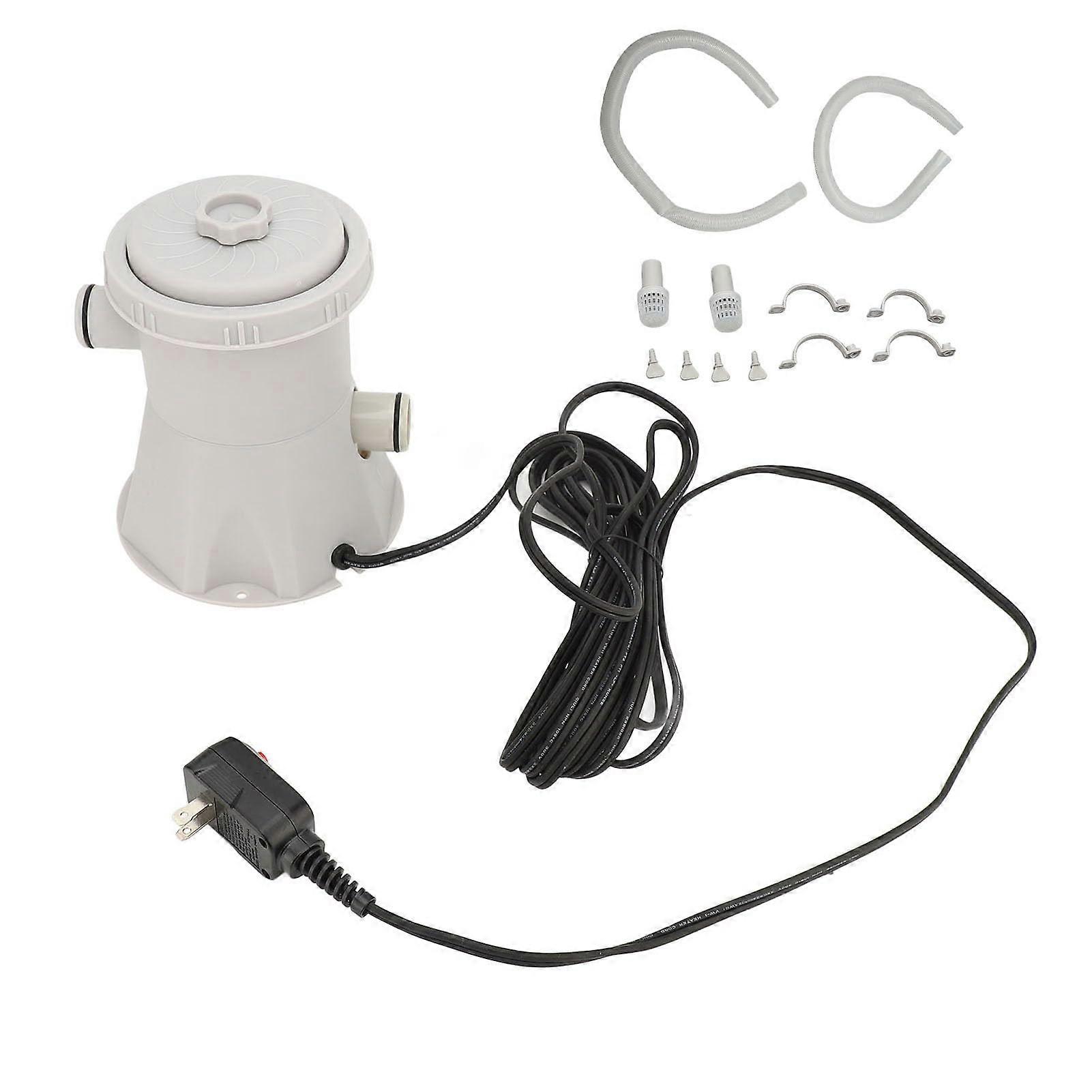 Pool Filter Pump 300 Gallon  Efficiency Cartridge System for Above Ground Small Pools