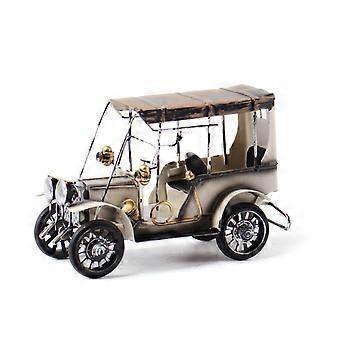Metall Antike Oldtimer Modell Home Dcor Ornamente Handgemachtes Handwerk Sammlungen Fahrzeug Spielzeug Fotografie Requisiten (Weiß)