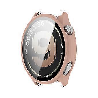 Étui compatible avec la montre OnePlus Watch Lite ENKAY HAT PRINCE : coque rigide en polycarbonate caoutchouté avec verre trempé