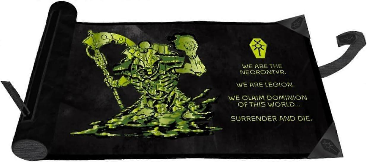 Warhammer 40000 Necron Codex Aligned Dice Scroll Premium Foil
